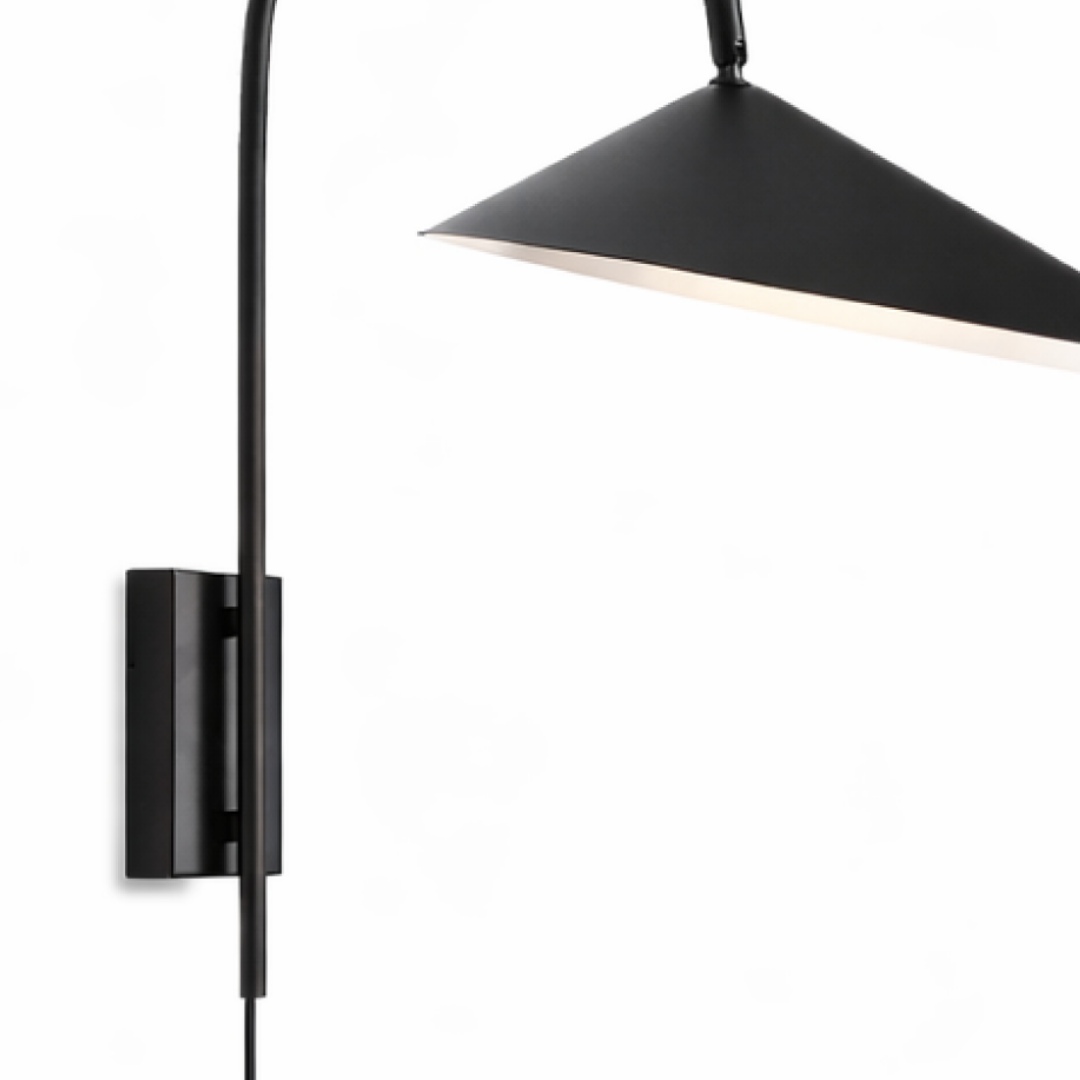 Leaf Swing-arm Lamp - Black