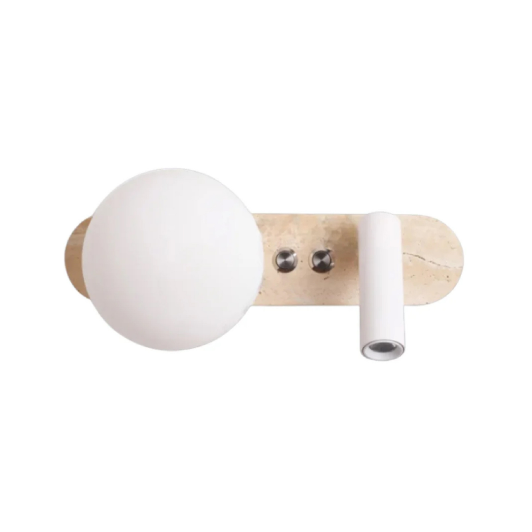 A modern wall lamp