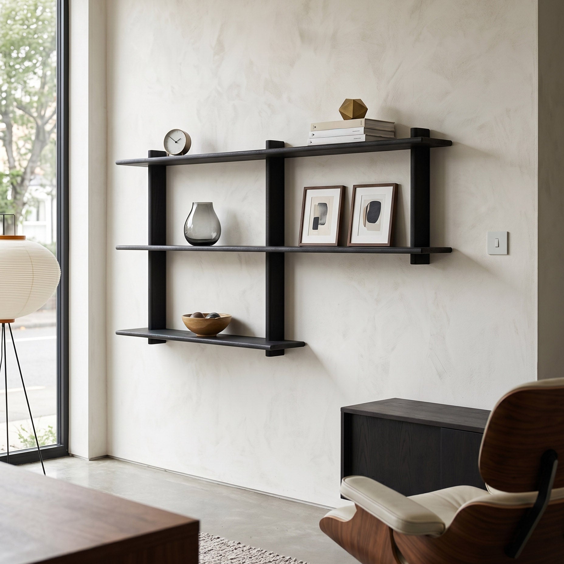 The Finn Elevate Shelf - Ebony