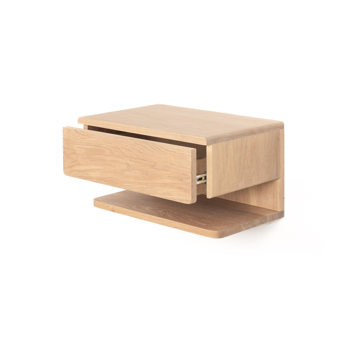 Heritage Soft Edge Side Table - Light Oak – Luun