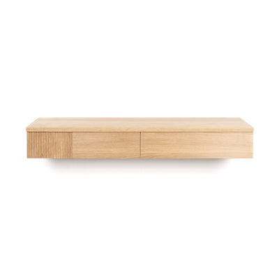 The Monolith Floating Server - Light Oak